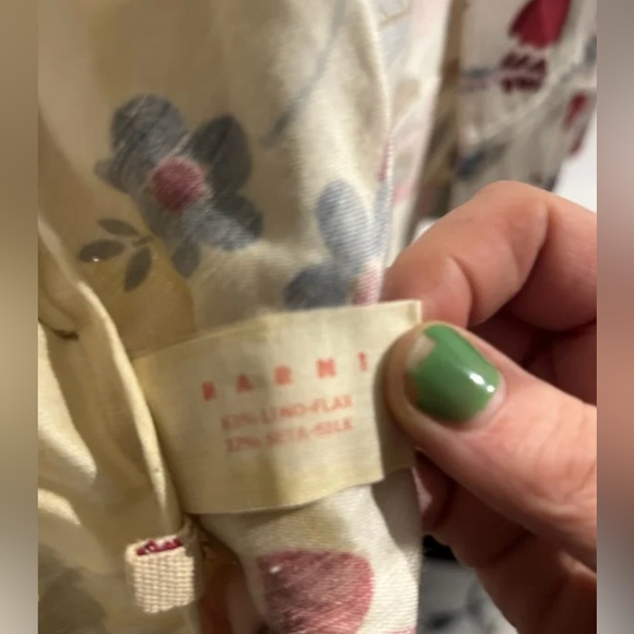 Stunning and rare Marni vintage floral blazer. - Picture 15 of 16